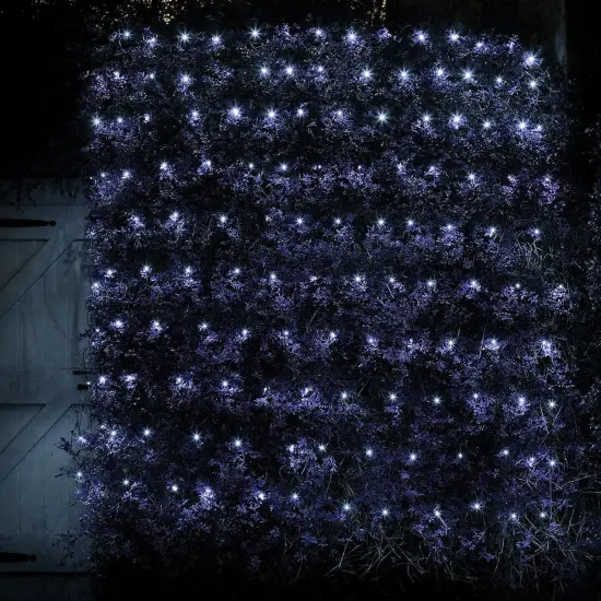 Christmas 360 LED Net Lights - 12FT x 5 FT (Cool White) {5}