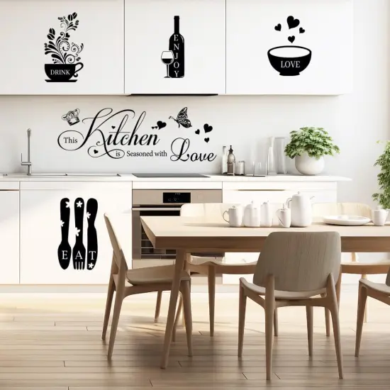 Kitchen Wall Stickers Kitchen Quotes Wall Decals {3}