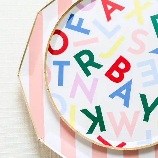 ALPHABET SOUP SMALL PLATES {5}