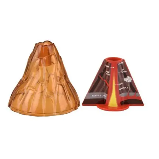 S.T.E.A.M. Table Top Volcano Mini Eruption Science Kit {3}