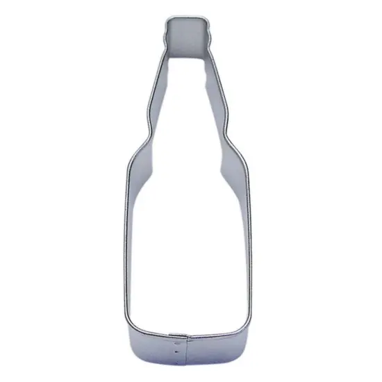 4.5&rdquo; Bottle Metal Cookie Cutter {1}