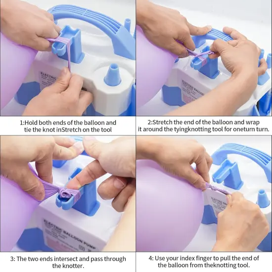 Electric Balloon Pump Electric Air Balloon Pump 110V 600W Balloon Blower Inflator for Garland Arch Party Decoration {1}