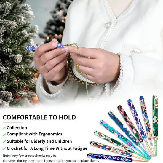 Looen Crochet Hooks 9-Piece Set {4}