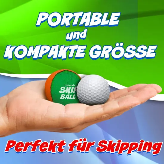 Activ Life 2 Pack Water Skipping Ball with Skip Disc, Pool Balls for Swimming Pools, Toys for Kids Aged 7-14, Easter Basket Stuffer Gift (Green Orange) {4}