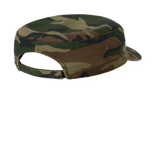 District&reg; Worn-In Distressed Military Hat Camo {5}