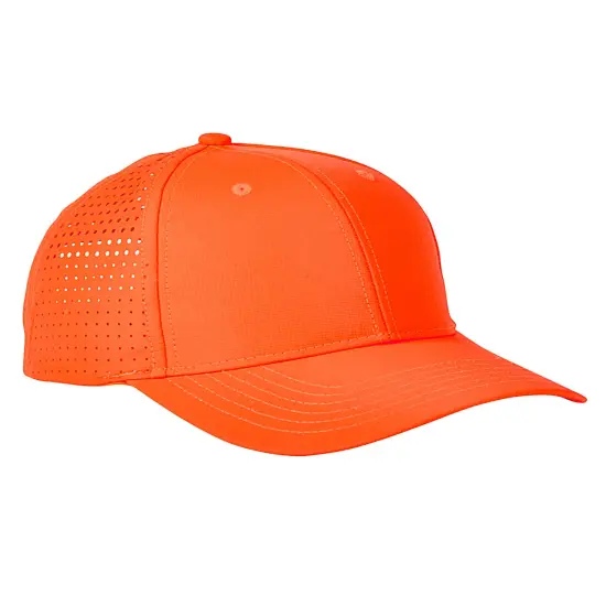 Big Accessories&reg; Performance Perforated Cap BRIGHT ORANGE {1}