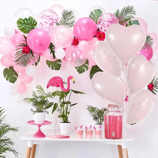 30Pcs 18 Inch Baby Pink Heart Balloons Pastel Pink Heart Shape Foil Mylar Balloons Decoration for Birthday Valentine's Day Wedding Bridal Shower Anniversary Engagement Party Supplies {5}