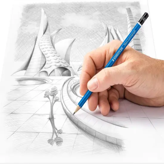 Professional Drawing Sketching Pencil Set - 14 Pieces Graphite Pencils(14B - 4H), Ideal for Drawing Art, Sketching, Shading, Artist Pencils for Beginners & Pro Artists {3}