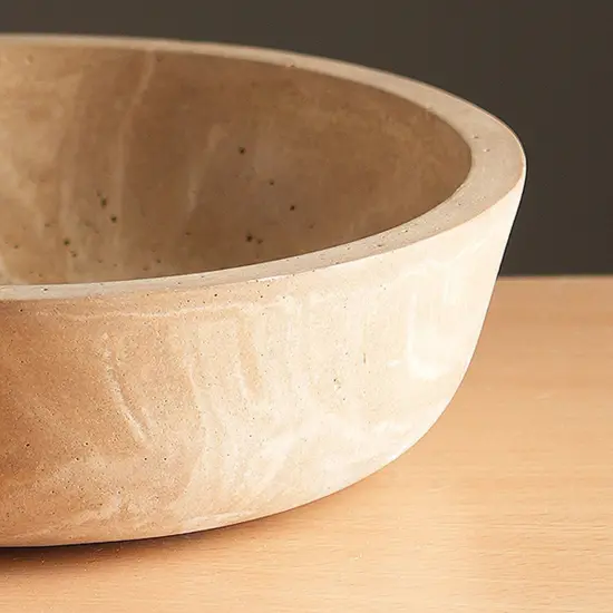 Decorative And Functional Handmade Large Bowl {3}