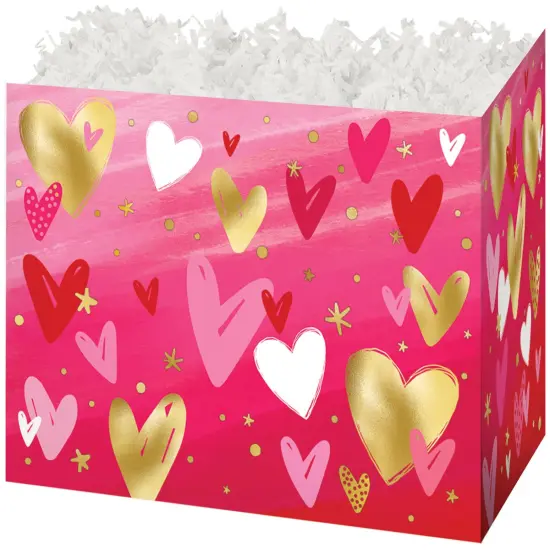 Lovely Hearts Basket Box {1}