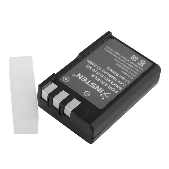 Insten Battery for Nikon EN-EL9 D40X D40 D60 D5000 D3000 S6400 EL9a MH-23 ENEL9 Black {2}