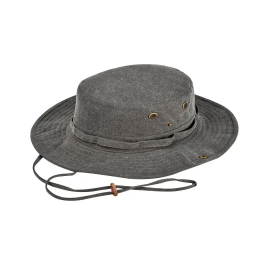 Authentic Pigment® Dyed Boonie Classic Style Comfortable Fit KHAKI/ BLACK {5}