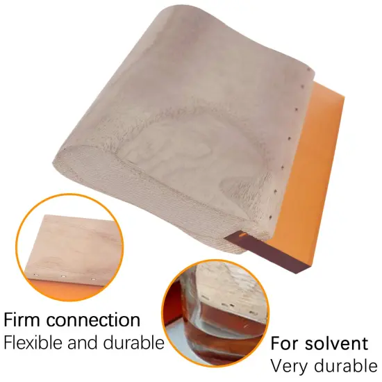 Screen Printing Squeegee for Screen Print Ink Scraper, 75 Durometer Wooden 9.4 inch {4}