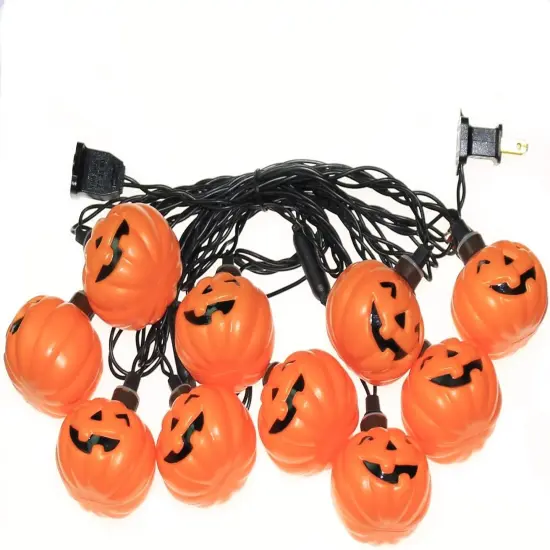 Pumpkin String Lights - 9 Ft {1}