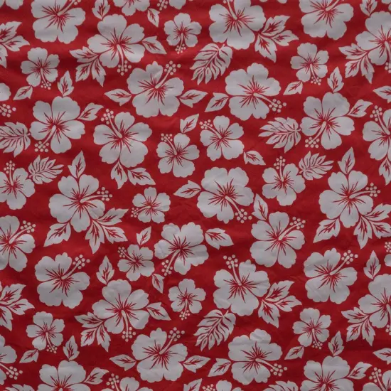 1 Yard Hibiscus Flower Polyester Fabric For Apparel Sewing And Tropical Craft Projects 60 Inch Yellow {4}