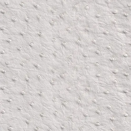 1 Yard Faux Ostrich Vinyl Fabric For Upholstery And Handbags 54 Inch Wide White {1}