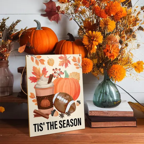Fall Wall Art Decor, Fall Decorations Hanging {2}