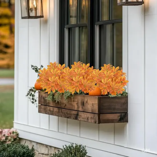 Artificial Shrubs Fall Plants for Outdoors {3}