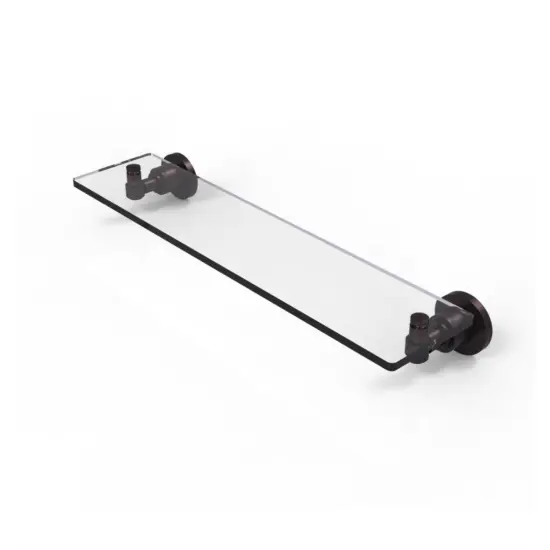 Washing Square Collection 22 Inch Glass Vanity Shelf With Beveled Edges - Ws-1/22-Abz {1}