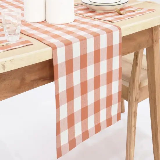 Buffalo Plaid Table Runner 14 x 72 inch Classic Farmhouse 100% Cotton {2}