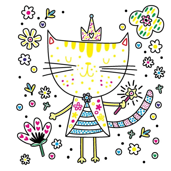 Fairies & Friends Paint Magic With Water-Softcover {3}