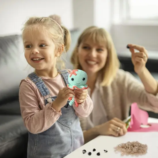 400pcs 24mm Safety Eyes for Amigurumi with Washers {3}