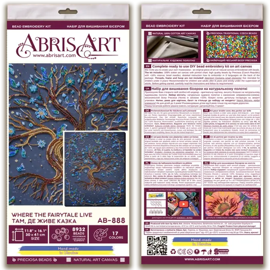 Bead Embroidery Kit - Where the fairytale live {3}