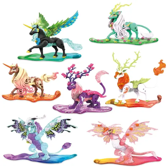 Mattel Mega Crystal Creatures Mystery Egg Slime Toy Building Set - Series 2 [Styles May Vary] {1}