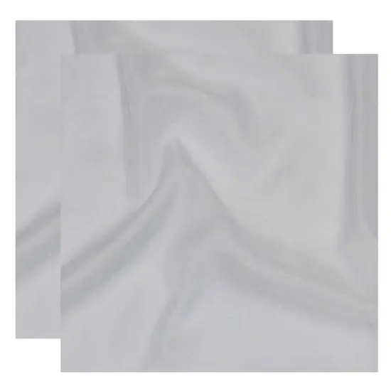 Batiste Slub Sheer Voile 120" Wide IFR Fabric 100% Polyester Ivory (off-white) {5}