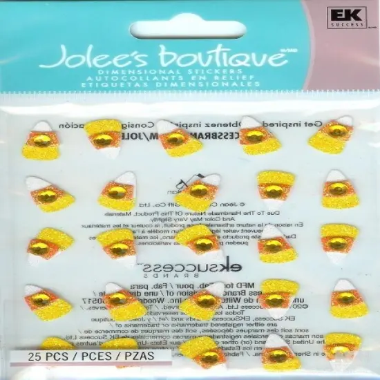 Jolee's Boutique Candy Corn Repeats Dimensional Stickers {1}