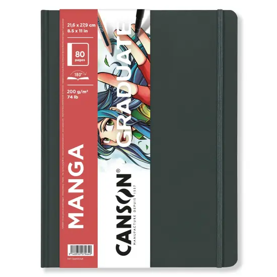 Canson Graduate Manga Book 8.5"x11"-40 sheets {1}