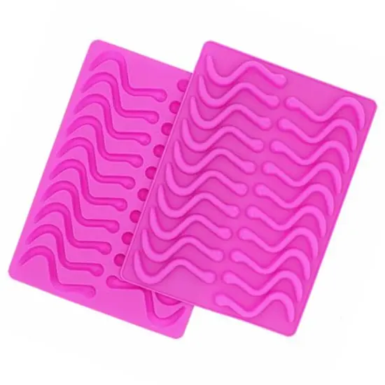 Silicone Gummy Worm Molds {4}