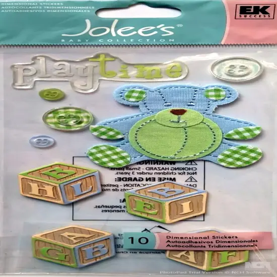 Jolee's Boutique Boy Toys Dimensional Stickers {1}