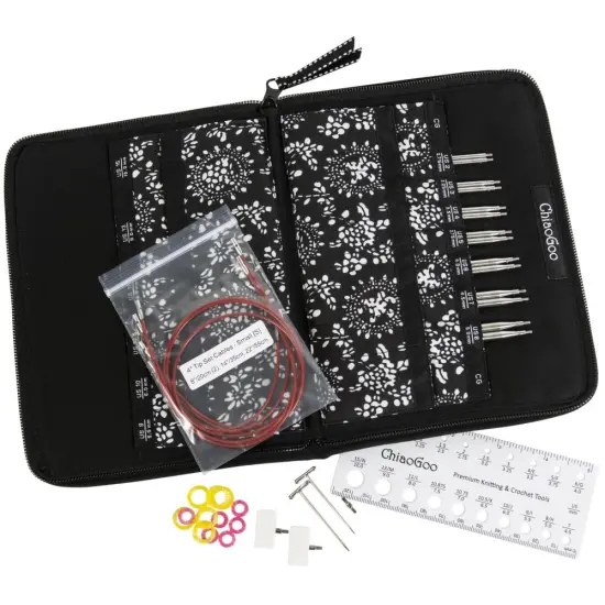 ChiaoGoo TWIST Red Lace Interchangeable 4" Tip Set - Small - US 2-8 (2.75-5mm) {2}