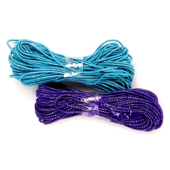 CousinDIY Fun Pack Stretch Cord 17.5yd-Blue & Purple {4}