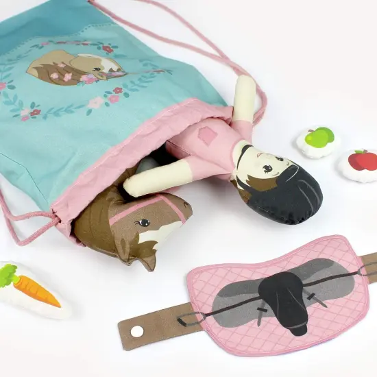 Horse-Themed Fabric Panel Sewing Kit {4}