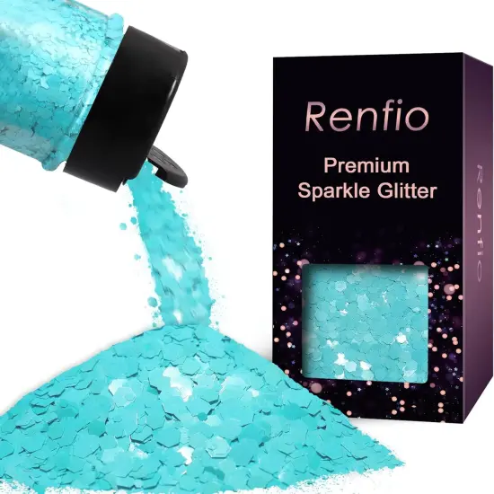 .76oz/50g Candy Blue Glitter for Snowglobe Tumbler {1}