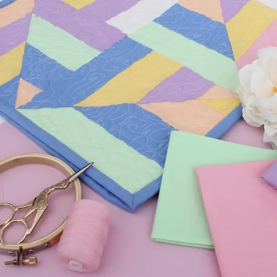 3 Yard Cut , Premium Cotton Quilting Fabric - Purple - 44" Width - 100% Cotton {5}