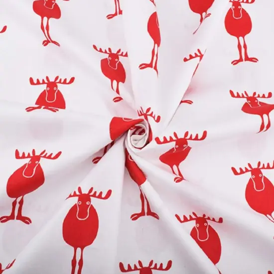 8PCS Christmas Cotton Fabric Squares - 20" x 20" {5}