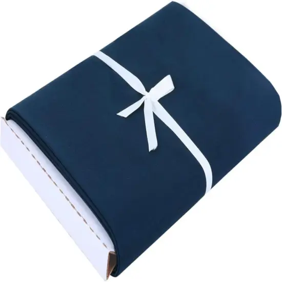 Navy Cotton Fabric - 44&rdquo; Wide by 3 Yard (9 ft) {3}