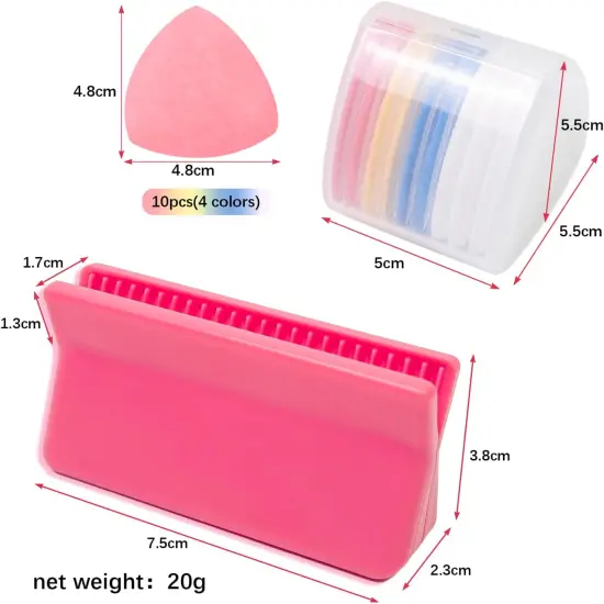 10Pcs Professional Tailors Chalk with Sharpener {2}
