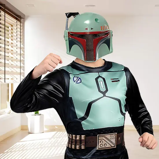 Boba Fett Value Child Costume with Jumpsuit and Molded Mask {4}