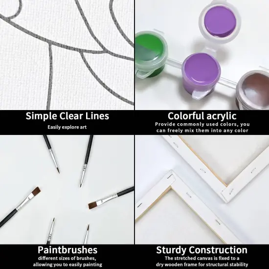 Couples Paint Party Kits(multi color) {4}