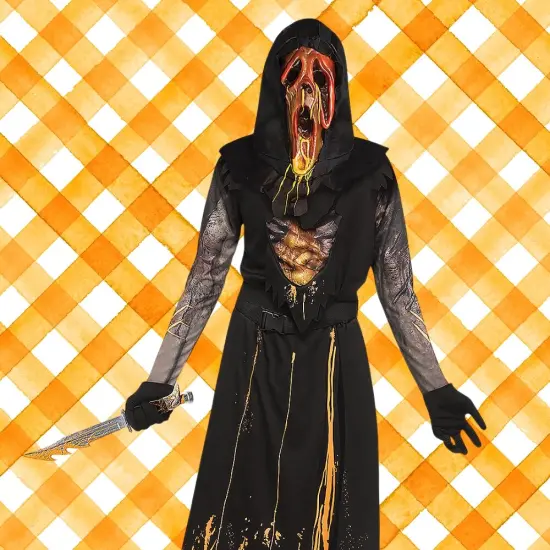 Child Scorched Ghost Face Costume, Inspired by the Dead by Daylight Game {3}