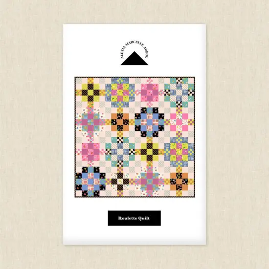 Roulette Quilt (ama 106) | Alexia Marcelle Abegg | Sewing Pattern {1}