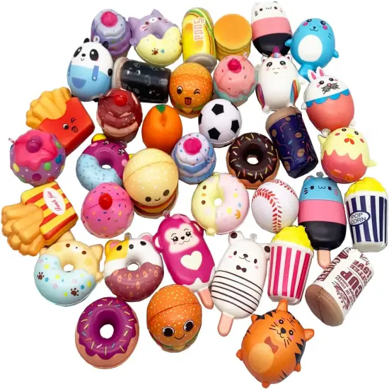 30 Pack Squishies Sets Slow Rising Kawaii Cute {2}