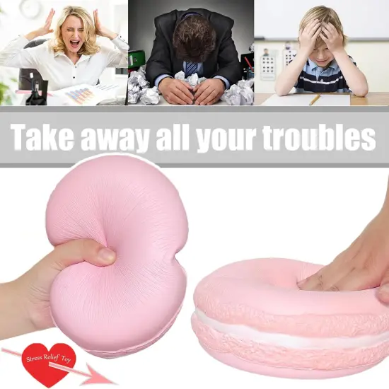 Gaint Macaron Slow Rising Squishies {3}