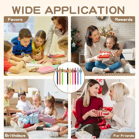 10Pcs Funny Ballpoint Pens with Motivational Quotes Emotional Support for Adults Bulk for Coworkers Team Staff Funny Office Stationary (Motivational 1) {5}