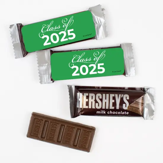 Graduation Candy Hershey's Snack Size Chocolate Bars Class of 2025 {2}