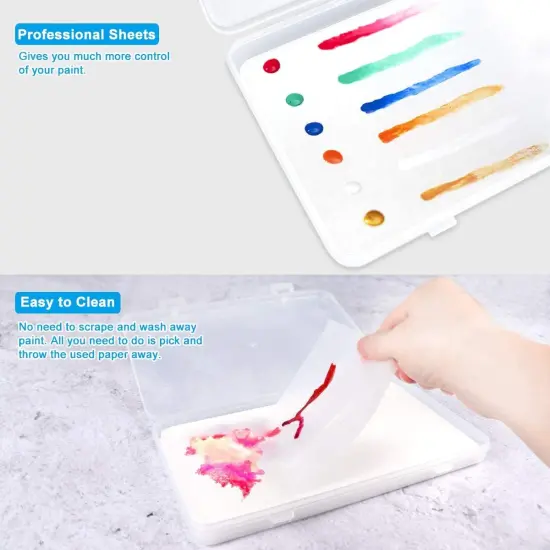 Wet Palette Paint Palette for Acrylic Paints Miniatures Paint Pallet Pigment Palette {2}